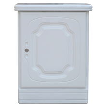 虎牌新款床頭柜式電子保管箱550W（優雅白） 家居安防與美學設計的融合典范